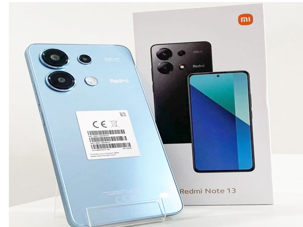 گوشی شیائومی NOTE 13 نوت 13 حافظه 256 گیگ رم 8 با 18 ماه گارانتی _ مشکی