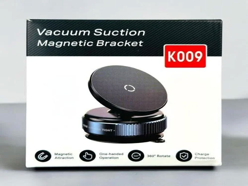 هولدر موبایل وکیوم دار مگنتی مدل vacuum suction magneic bracket k009
