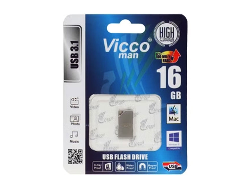 فلش مموری ویکومن مدل VC375 S USB3.1 ظرفیت 16 گیگابایت