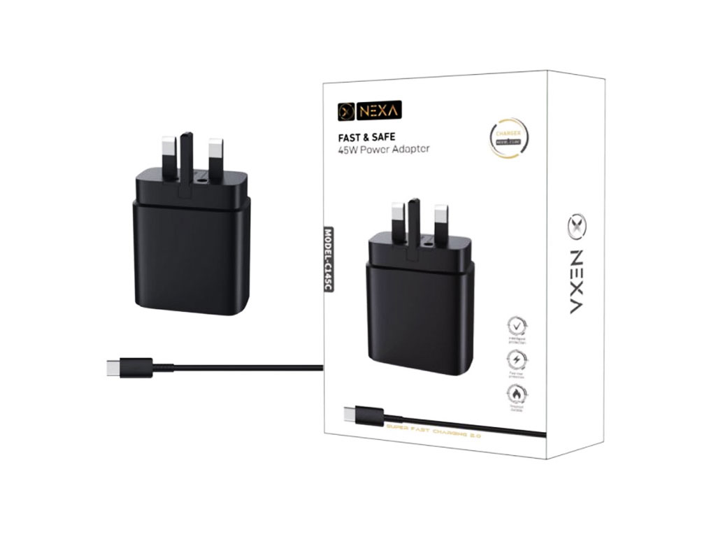 شارژر دیواری 45 وات نکسا مدل C145C