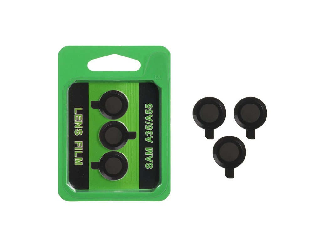 محافظ لنز رینگی اورجینال Samsung Galaxy A35 / A55 - مشکی (پک دار)